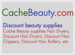 Cache Beauty supplies Hair Dryers, Discount Hair Dryers, Discount Hair Clippers, Discount Hair Rollers, etc.